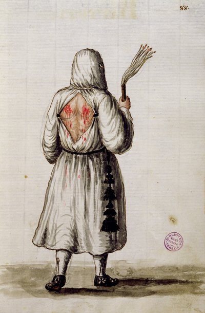 A Flagellant by Jan van Grevenbroeck